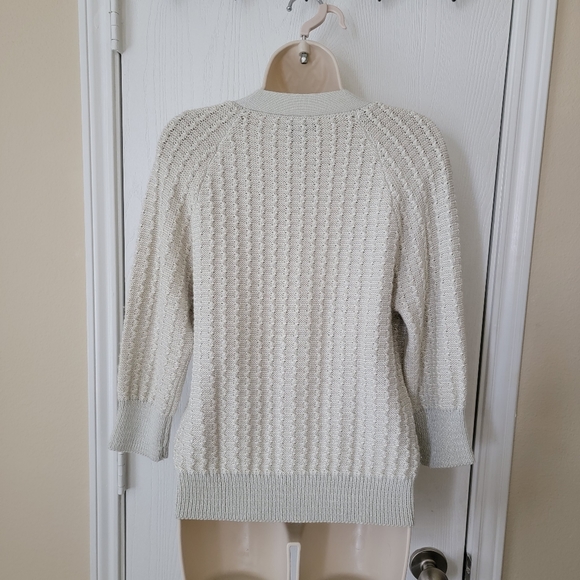 St. John Knit Snap Button Cardigan - Picture 2 of 9